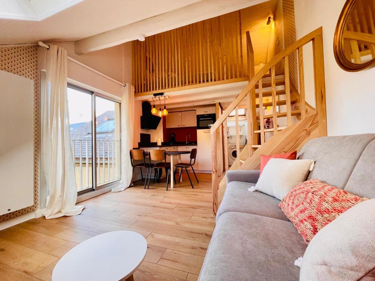 Charmant Appartement Idealement Situe Saint-Lary-Soulan Exteriör bild